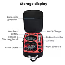 Bagpack For DJI Avata/Avata 2 Large Capacity Storage Bag Outdoor Travel Case For DJI Avata 2 Flight Glasses 3/2 Drone Accessorie