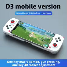 D3 Wireless Stretchable Game Controller Bluetooth 5.0 Mobile Phone Gamepad Controller For Samsung Android IOS